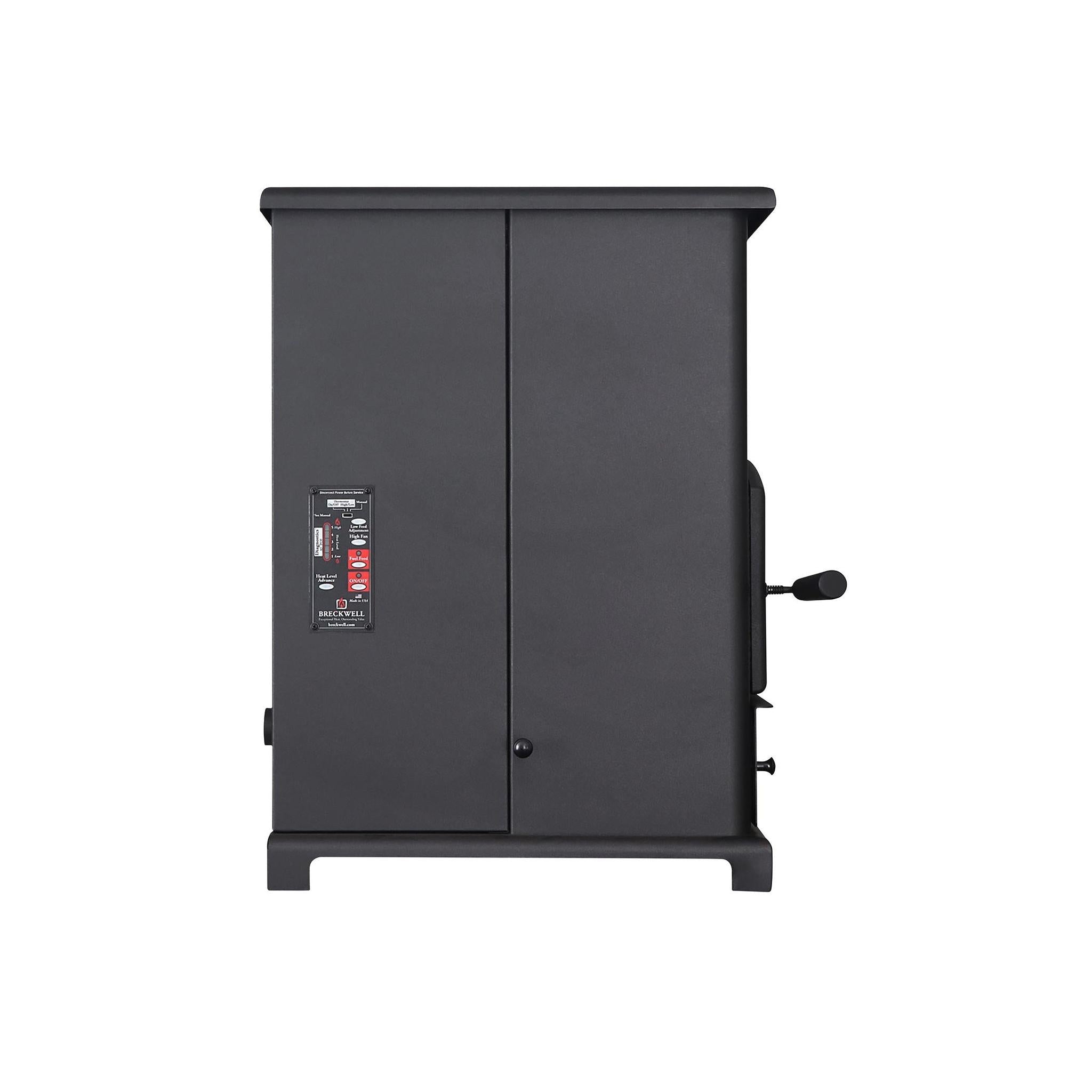 Breckwell Big E SP1000E 33" Black Freestanding Pellet Stove, EPA2020 Certified