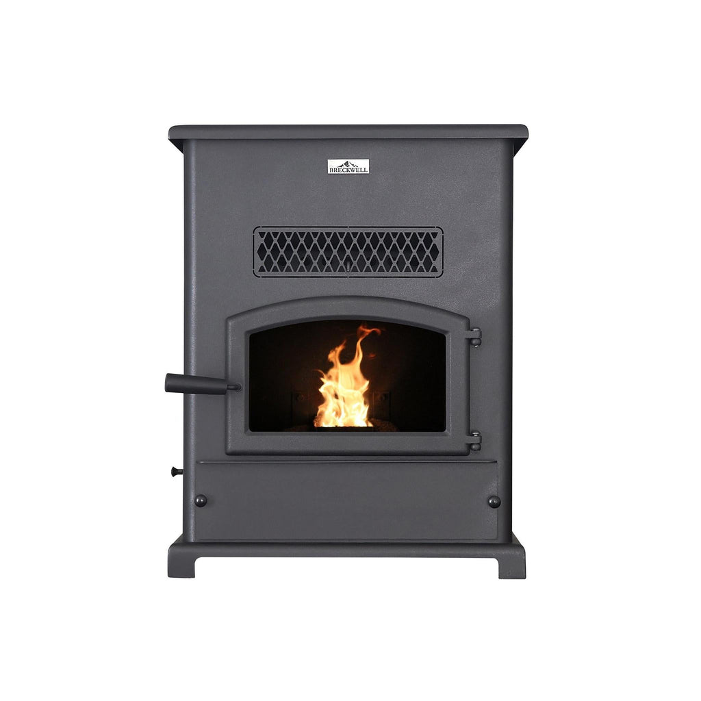 Breckwell Big E SP1000E 33" Black Freestanding Pellet Stove, EPA2020 Certified