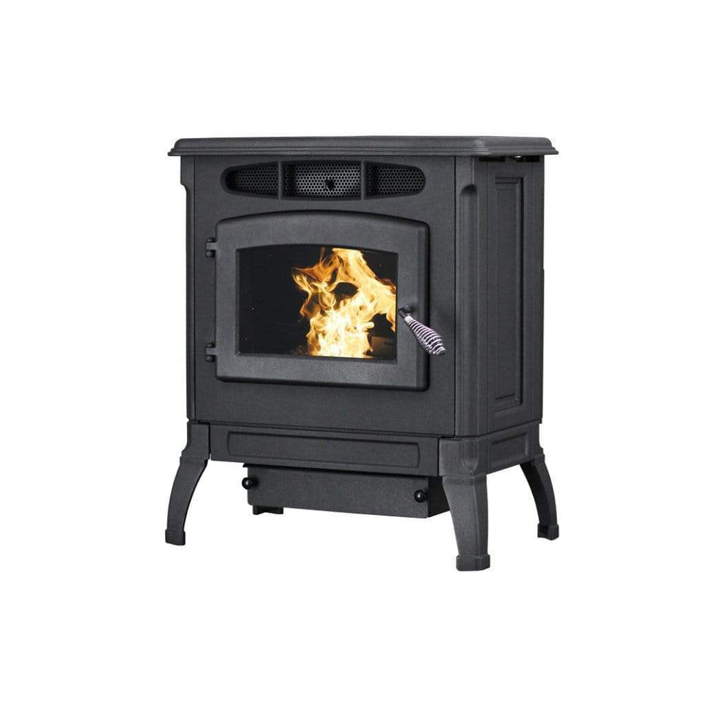 Breckwell Classic Cast 25" Black Finish Pellet Stove With Ignitor