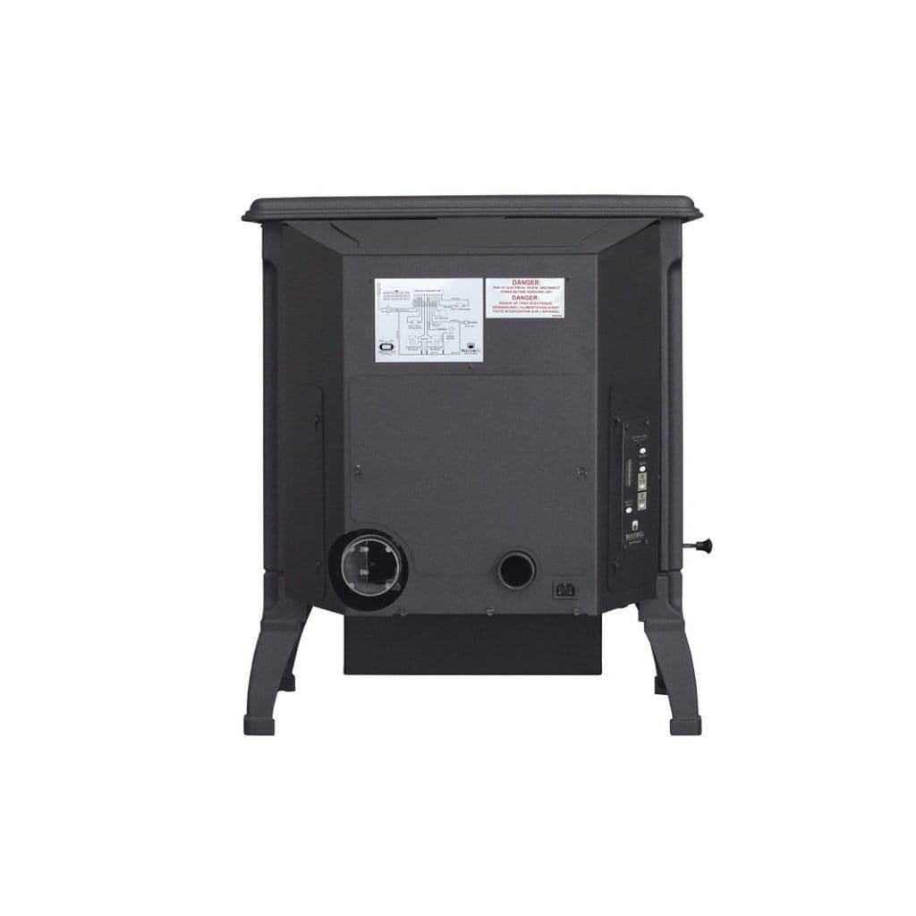 Breckwell Classic Cast 25" Black Finish Pellet Stove With Ignitor