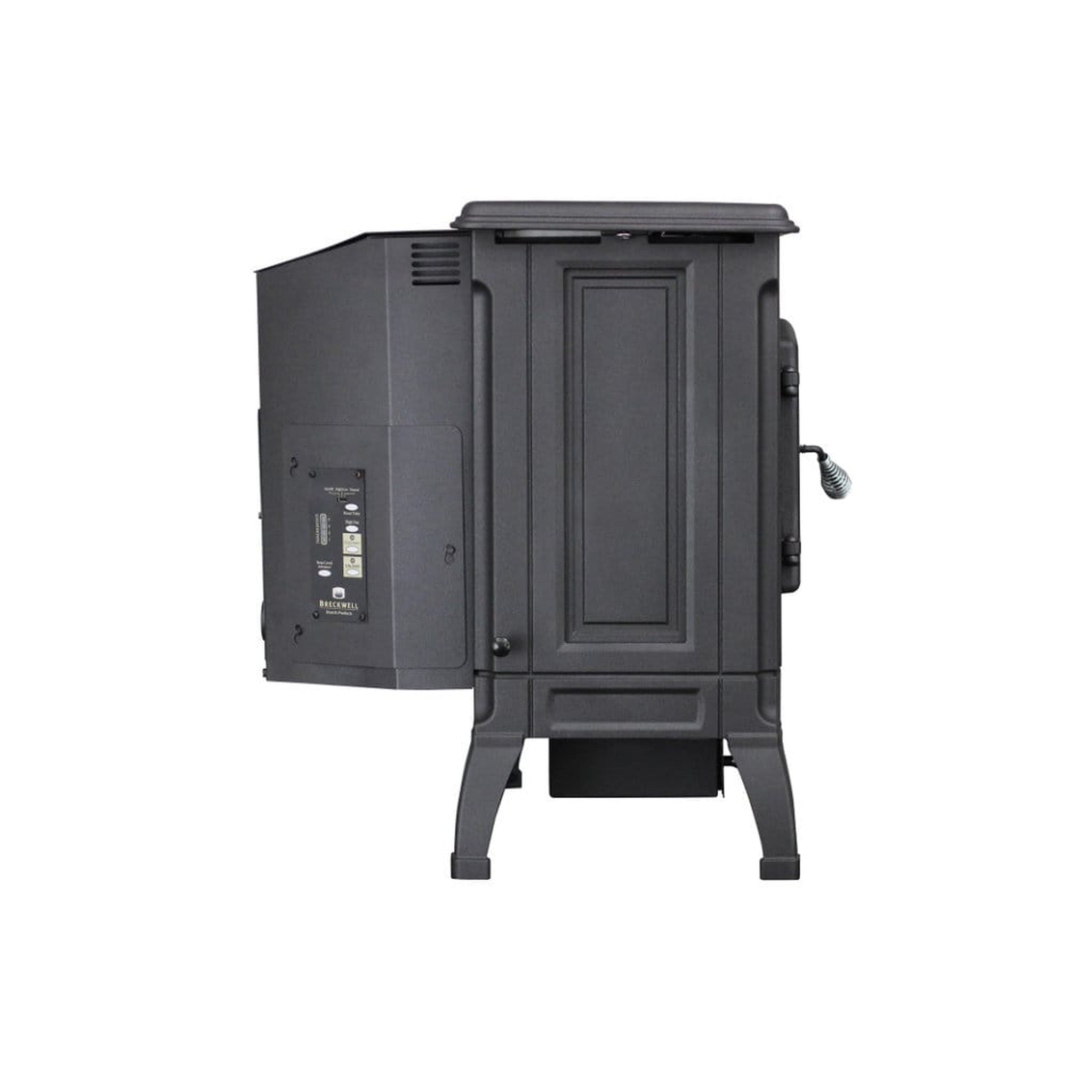 Breckwell Classic Cast 25" Black Finish Pellet Stove With Ignitor