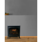 Empire Spirit 25" Millivolt Vent-Free Natural Gas Steel Stove with On/Off Switch – Medium Steel – VFD30MS30FN