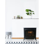 Empire Spirit 25" Millivolt Vent-Free Natural Gas Steel Stove with On/Off Switch – Medium Steel – VFD30MS30FN