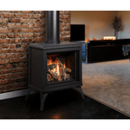 Kingsman FDV200S 23" Freestanding Millivolt Control, Propane Gas Direct Vent Stove