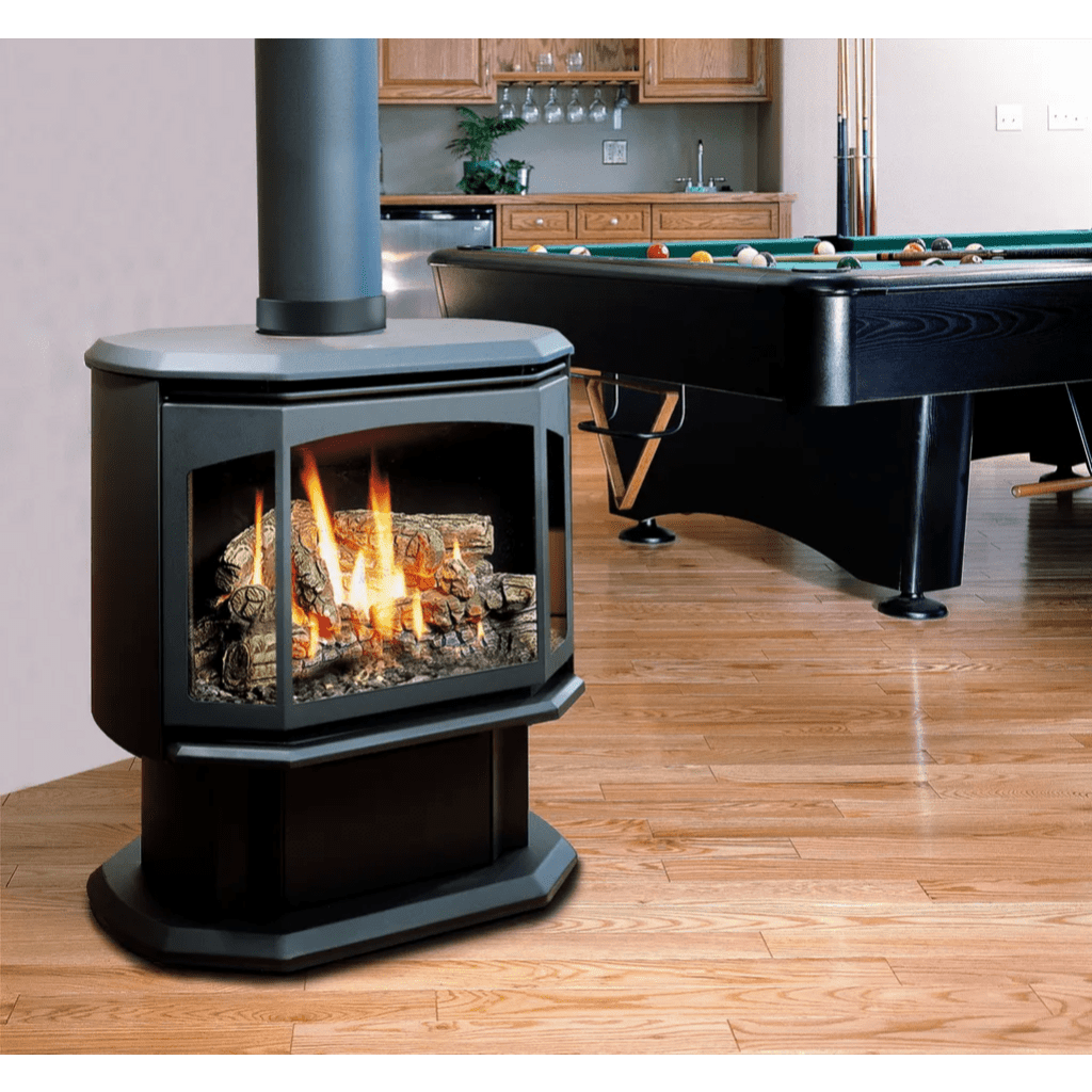 Kingsman FDV350 27" Freestanding Intermittent Pilot Proflame 2, Natural Gas Direct Vent Stove