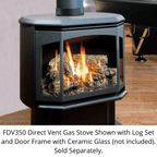 Kingsman FDV350 27" Freestanding Intermittent Pilot Proflame 1, Natural Gas Direct Vent Stove