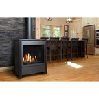 Kingsman FDV451 27" Freestanding Millivolt Control, Natural Gas Direct Vent Stove