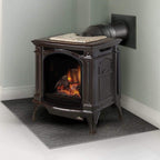 Napoleon Bayfield 24" Majolica Brown Direct Vent Cast Iron Gas Stove