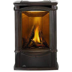 Napoleon Castlemore 24" Porcelain Majolica Brown Direct Vent Cast Iron Gas Stove