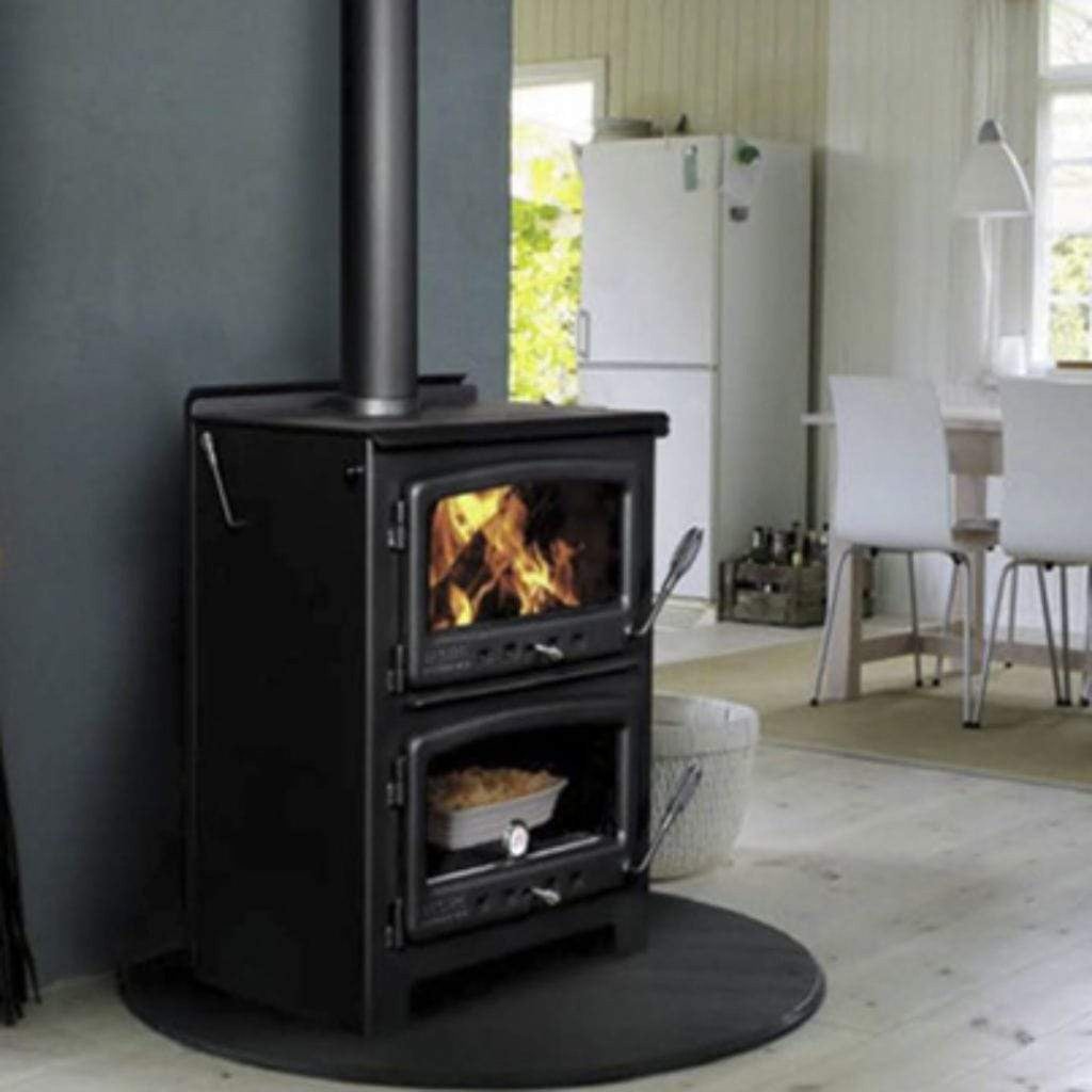 Nectre N550/ N550W Wood Burning Stove/ Oven & Heater