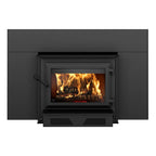 Ventis HEI350 30" Black Direct Vent Extra Large Wood Burning Fireplace Insert, EPA2020 Certified