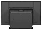Ventis HEI90 28" Black Direct Vent Small Wood Burning Fireplace Insert, EPA2020 Certified