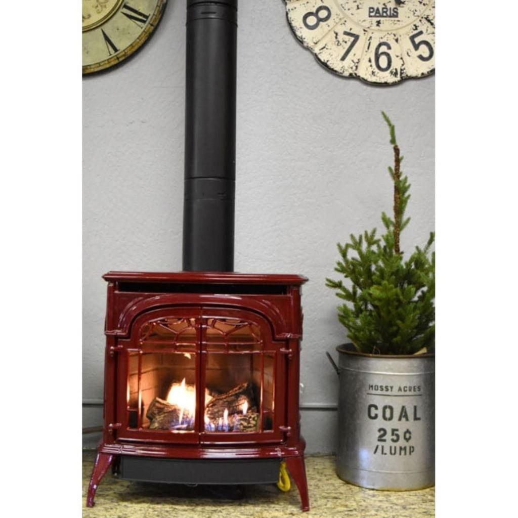 Vermont Castings 25" Stardance Direct Vent Gas Stove with IntelliFire Touch Ignition System
