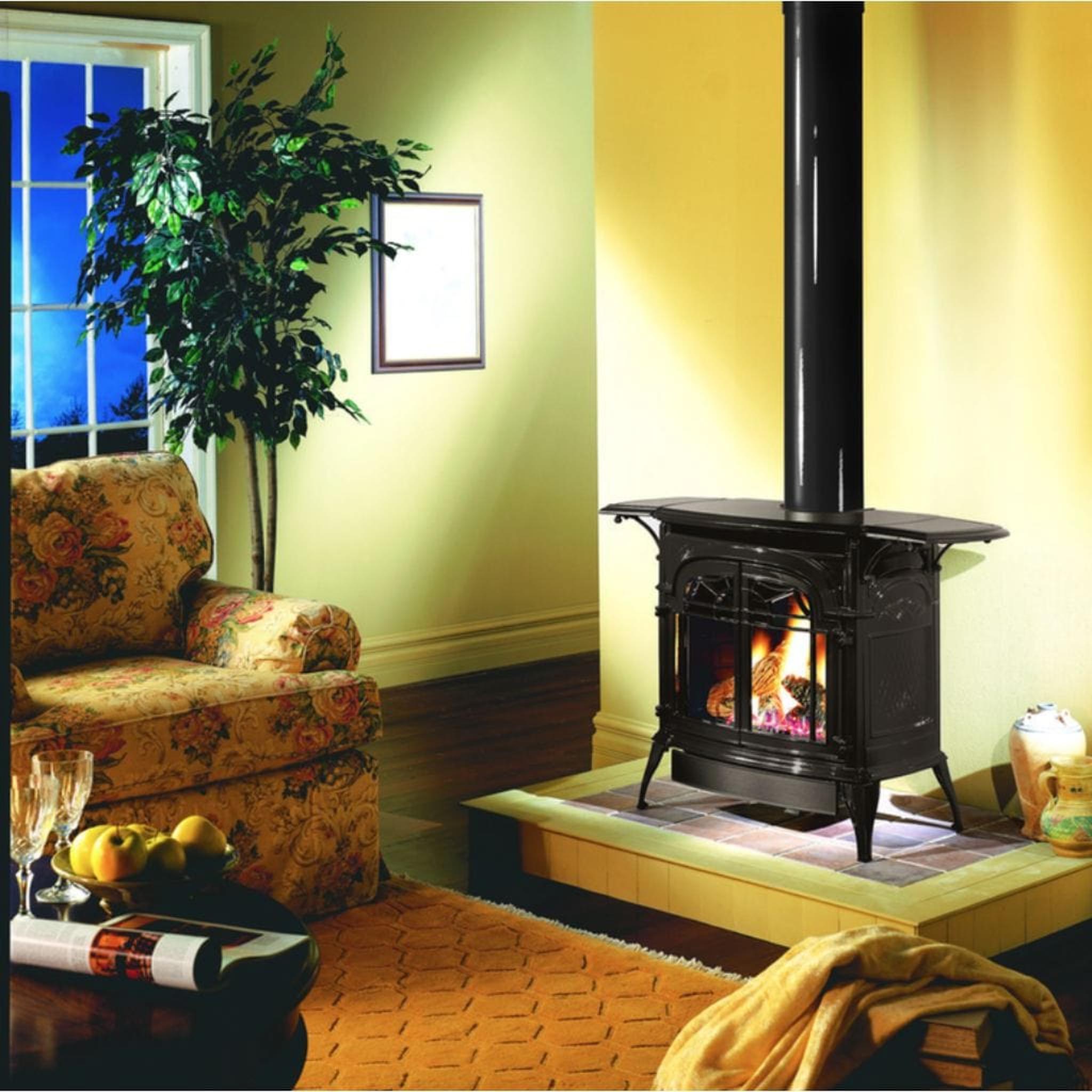 Vermont Castings 25" Stardance Direct Vent Gas Stove with IntelliFire Touch Ignition System