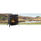 Vermont Castings 25" Stardance Direct Vent Gas Stove with IntelliFire Touch Ignition System