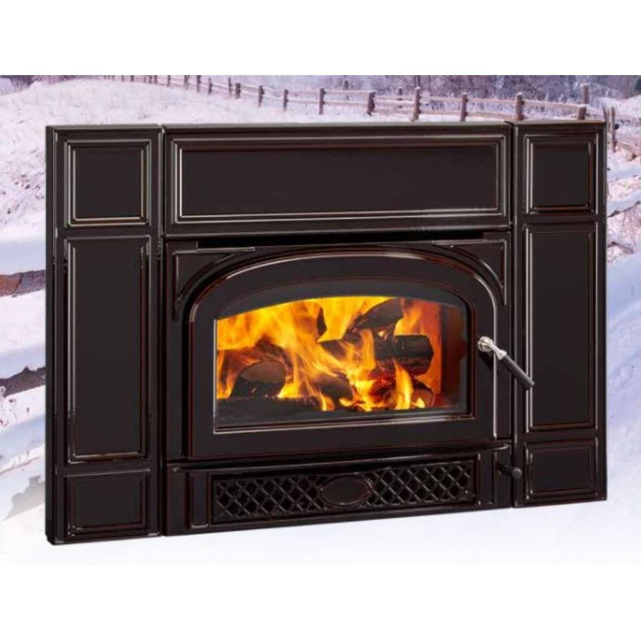 Vermont Castings Gifford 26" Classic Black Wood Burning Fireplace Insert