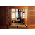Vermont Castings Defiant 32" Twilight Enamel Wood Burning Stove With Traditional Doors