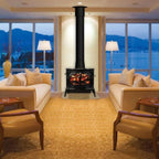Vermont Castings Defiant 32" Twilight Enamel Wood Burning Stove With Traditional Doors