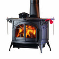 Vermont Castings Defiant 32" Twilight Enamel Wood Burning Stove With Traditional Doors