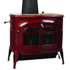 Vermont Castings Encore 27" Bordeaux Wood Burning Stove With Traditional Doors
