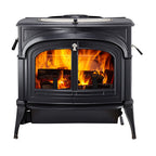 Vermont Castings Encore 27" Twilight Enamel Wood Burning Stove With Traditional Doors