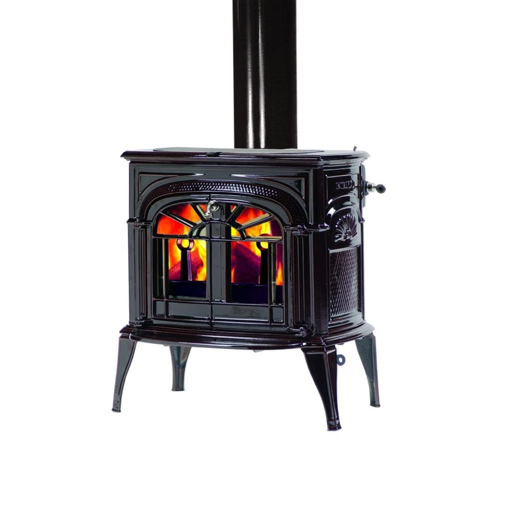 Vermont Castings Intrepid FlexBurn 22" Twilight Enamel Wood Burning Stove With Traditional Doors