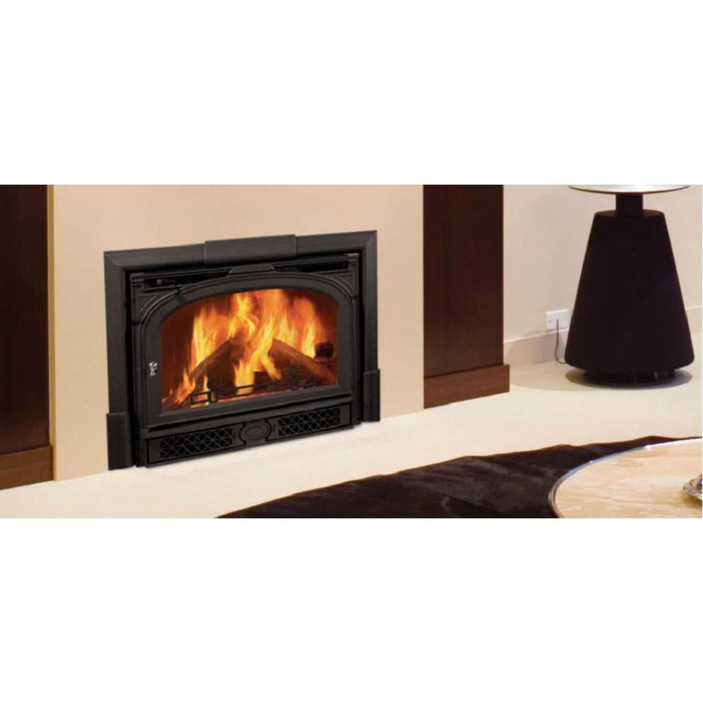 Vermont Castings Montpelier II 32" Classic Black Wood Burning Fireplace Insert