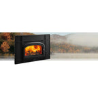 Vermont Castings Montpelier II 32" Majolica Brown Wood Burning Fireplace Insert