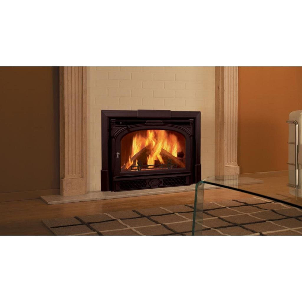 Vermont Castings Montpelier II 32" Classic Black Wood Burning Fireplace Insert