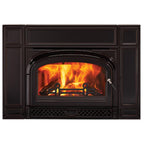 Vermont Castings Montpelier II 32" Classic Black Wood Burning Fireplace Insert