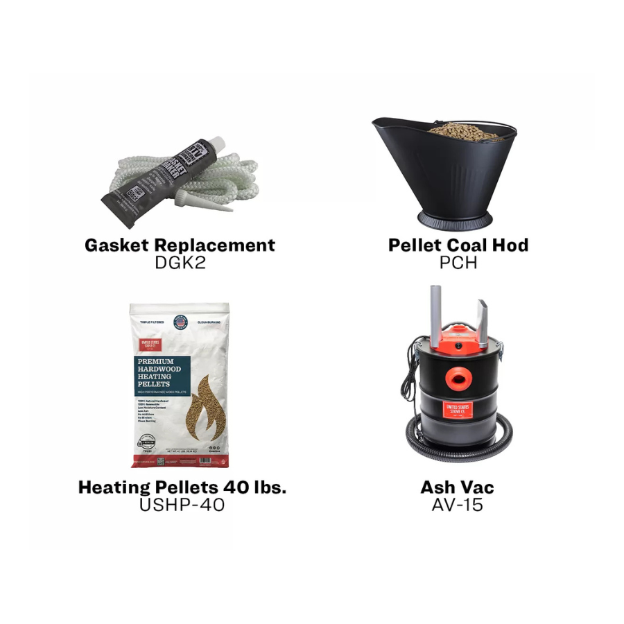 Ashley AP5622 Pellet Stove - product accessories