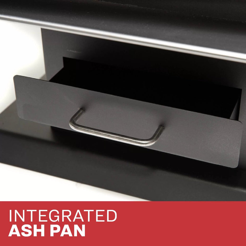 Ashley AW1120E-P 1,200 Sq. Ft. Pedestal Wood Stove - Integrated ash pan 