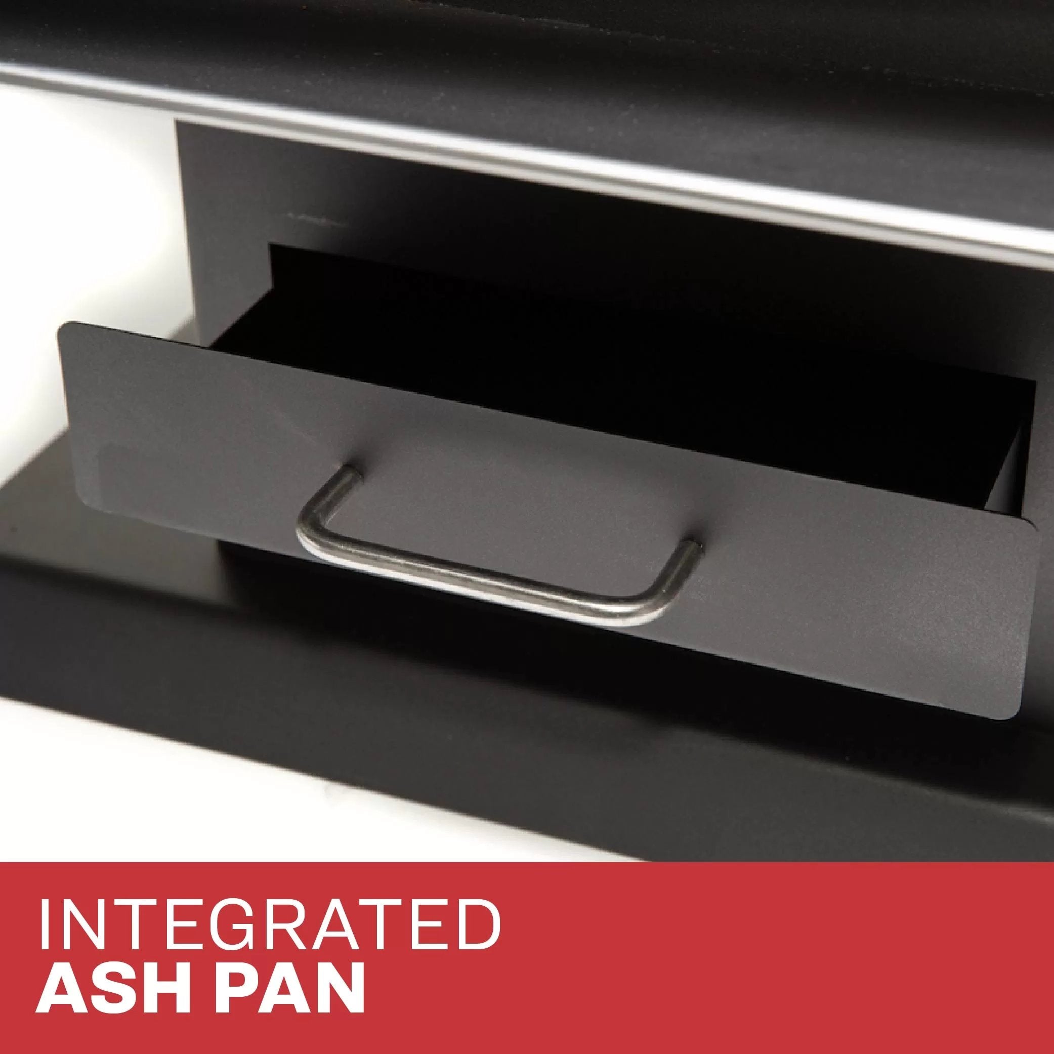Ashley AW1120E-P 1,200 Sq. Ft. Pedestal Wood Stove - Integrated ash pan 
