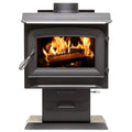 Ashley AW1120E-P 1,200 Sq. Ft. Pedestal Wood Stove
