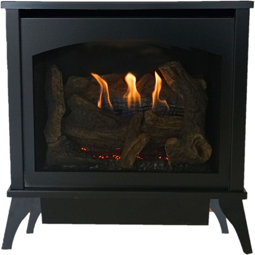 Empire Spirit 22" Propane Gas Vent Free Steel Stove, Millivolt Ignition