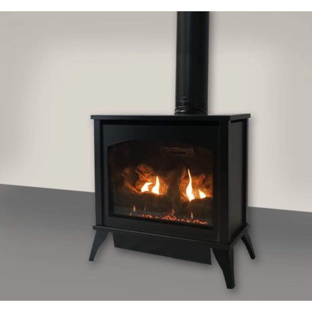 Empire Spirit 27 Inch Propane Gas Stove Direct Vent Medium Steel
