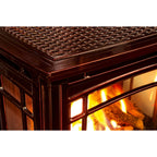 Enviro Berkeley Freestanding Gas Stove Antique Chestnut