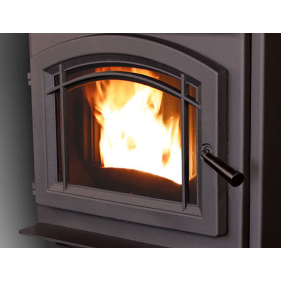 Enviro M55 Steel Freestanding Pellet Stove M55FS-2 door