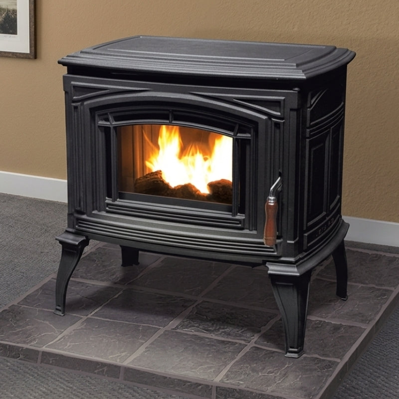 Enviro Meridian Cast Iron Freestanding Pellet Stove EFMFSC2