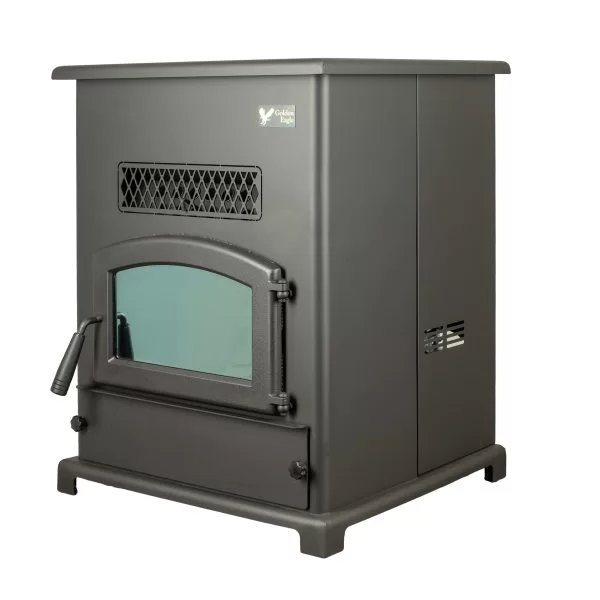 Golden Eagle GE100E Pellet Stove - Right