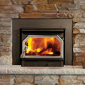 IronStrike C160TGL wood burning fireplace insert with traditional door, EPA certified 55,600 BTU unit