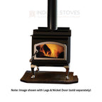 IronStrike Performer S210 Freestanding Wood Burning Stove S210AGLS on a white background