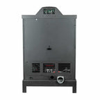 King KP130-W 130 lb Hopper Wood Pellet Stove - Back view 