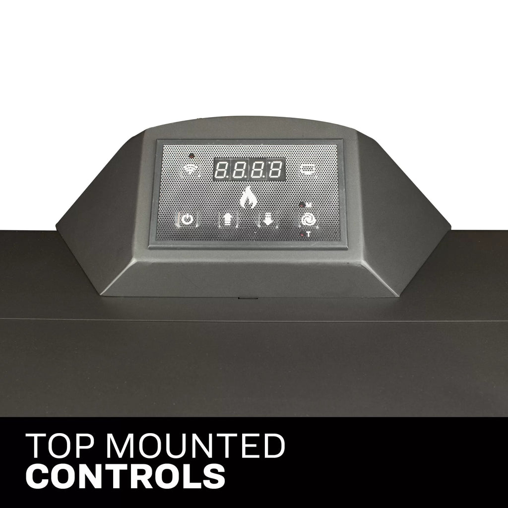King Pellet Stove KP5513-W - Top-mounted controls