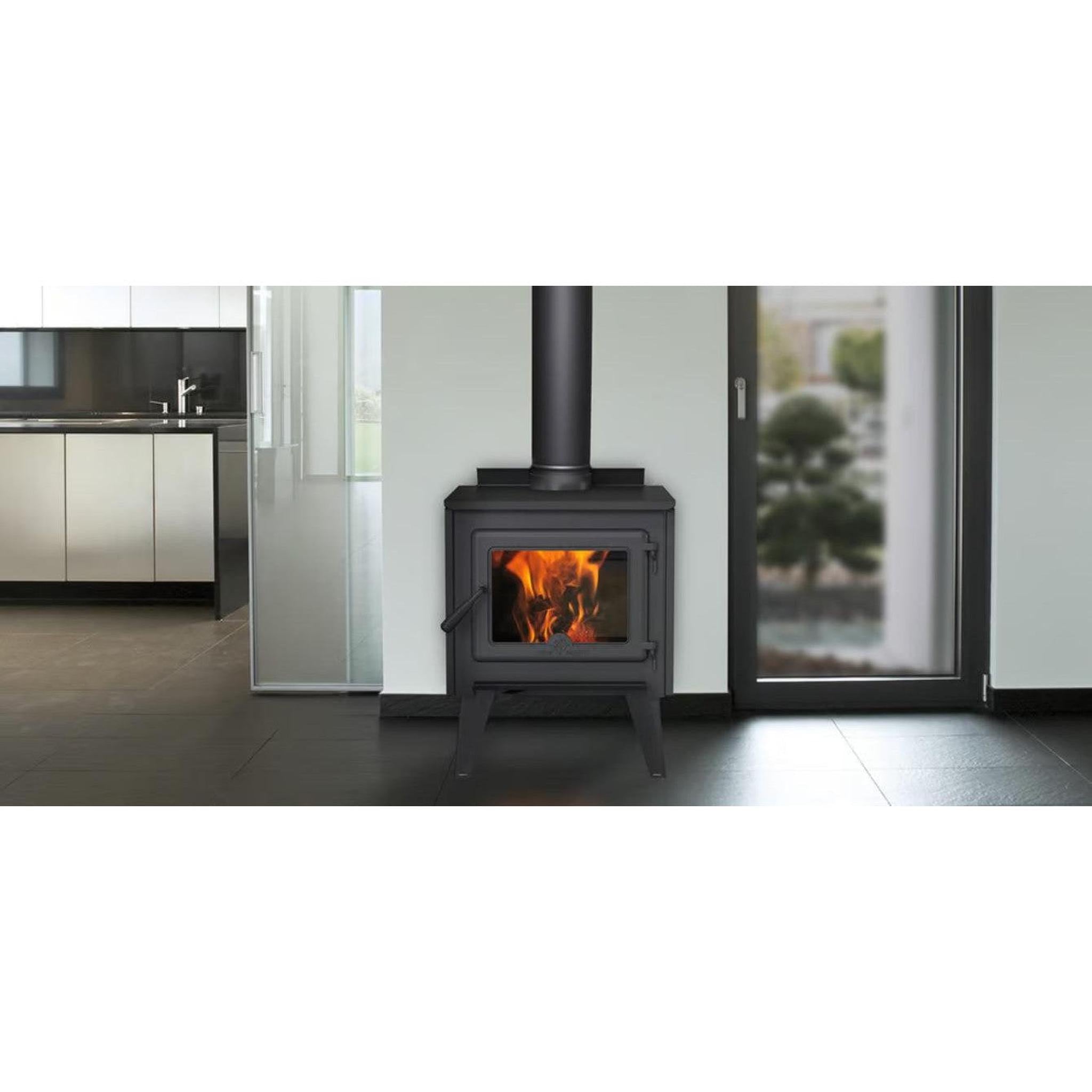 True North TN10 Wood Stove With Legs