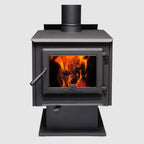 True North TN20 Wood Stove With Pedestal Base