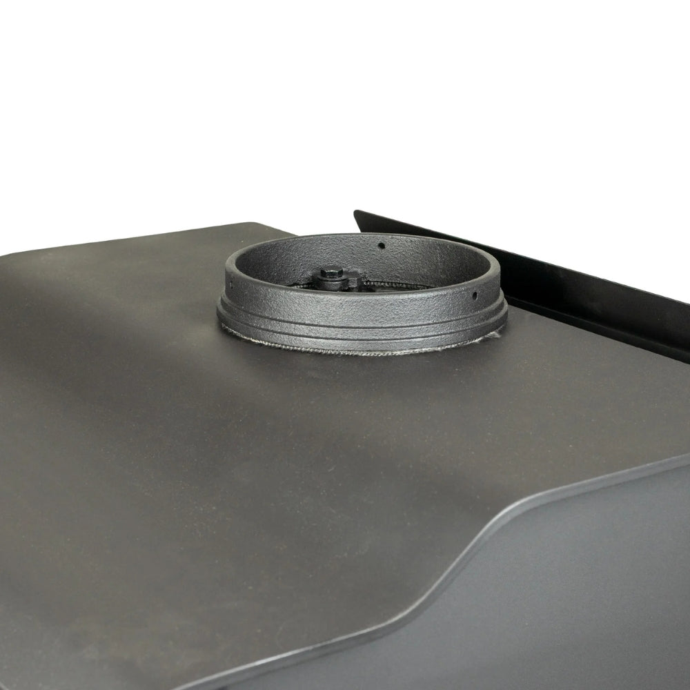 US Stove US1100E-L Black wood stove  with Legs - flue exhaust 