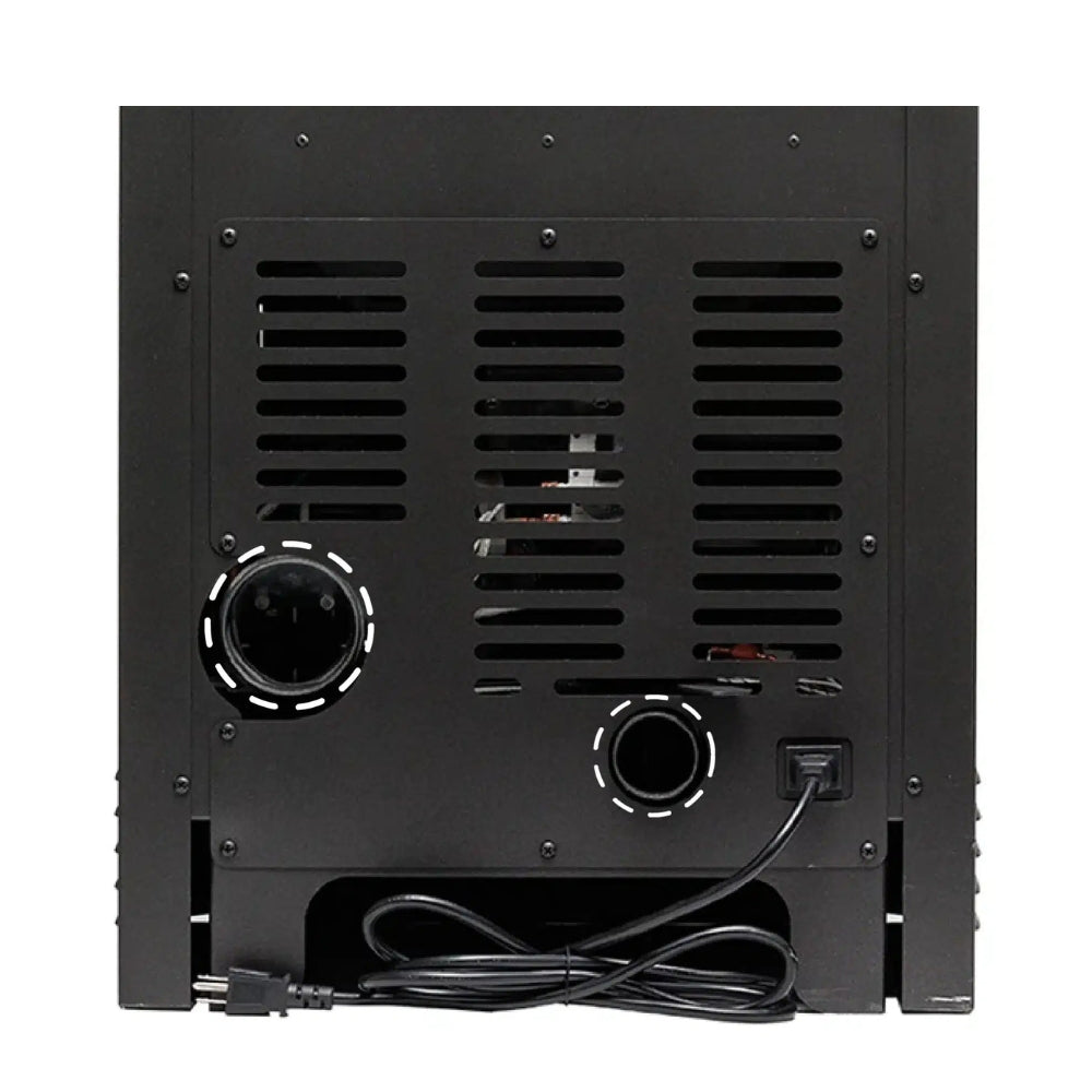US Stove US5513-W Pellet Stove - Back view