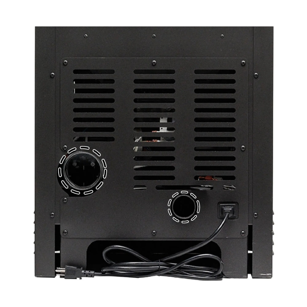Vogelzang Pellet Stove VG5713-W - Back view