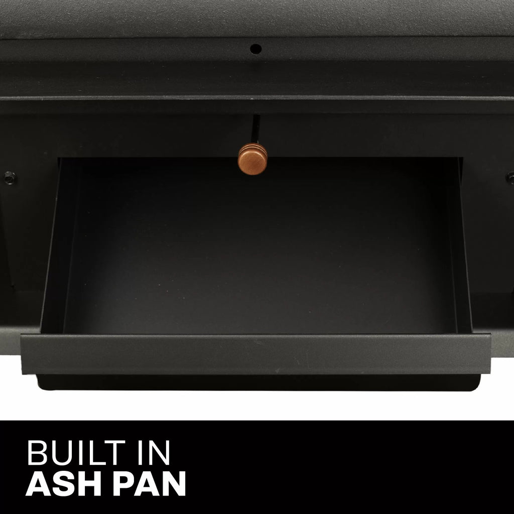 Vogelzang VG1120-BL Wood Stove - BUILT IN ASH PAN